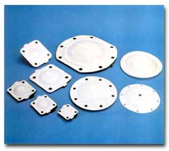 PTFE Diaphragms - For Valves And Pumps